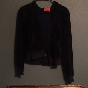 Juicy couture velour track jacket!